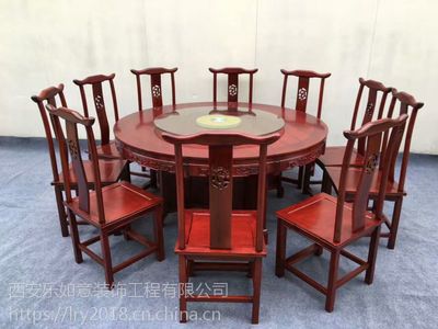 西安廠家直銷新中式餐桌椅 融合古典與現代的餐飲家具新選擇